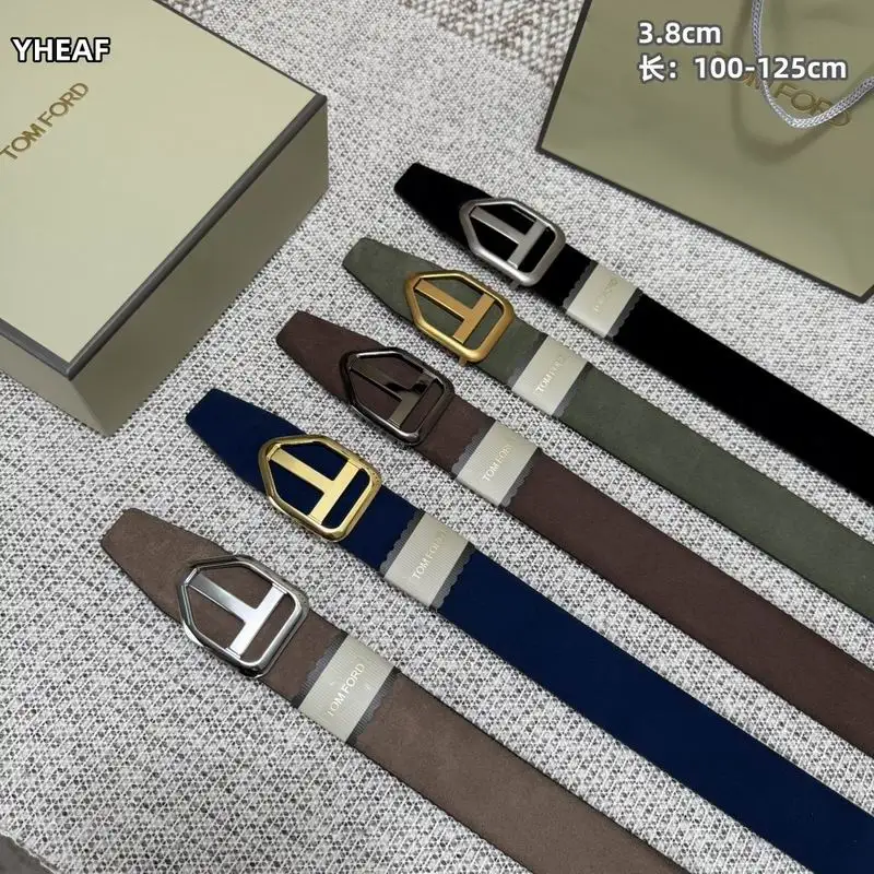 Tom Ford belt 38mmX100-125cm 8L47